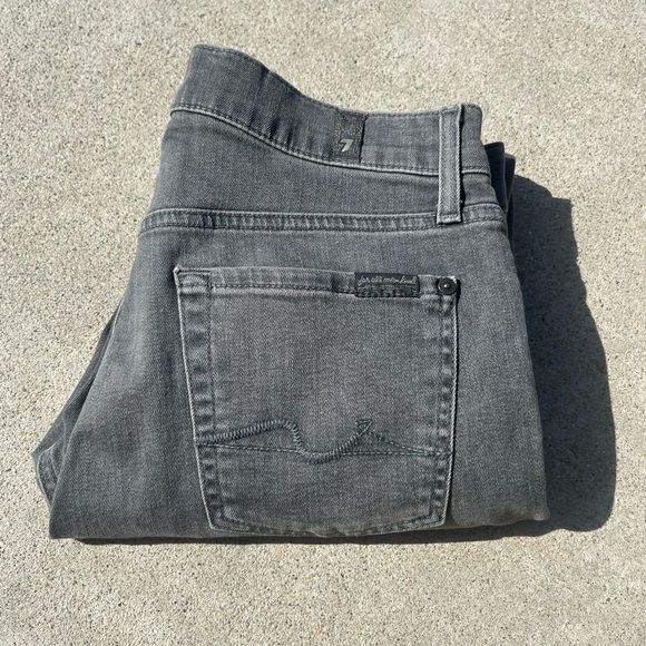 7 For All Mankind Luxe Performance Slimmy Staight Jeans - Picture 2 of 16